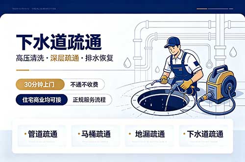 固镇下水道疏通